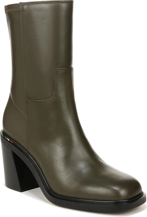 Olive Green Leather