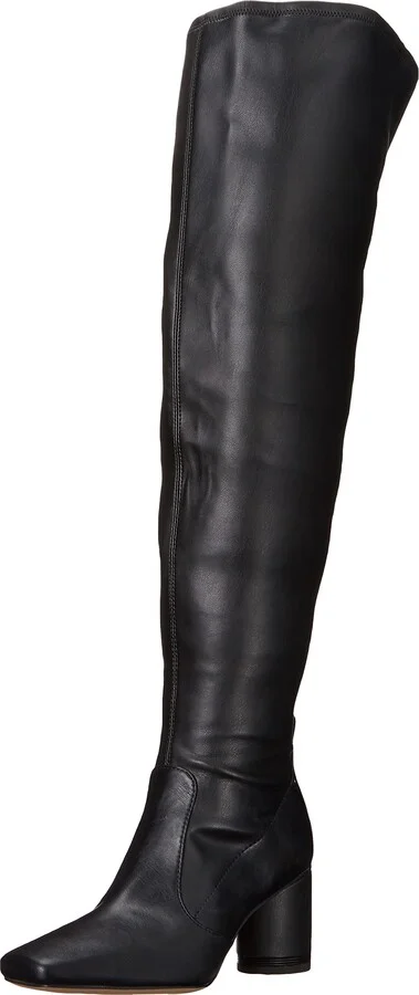 Franco Sarto Womens Pisabt Wc Knee High Boot Black 6 M