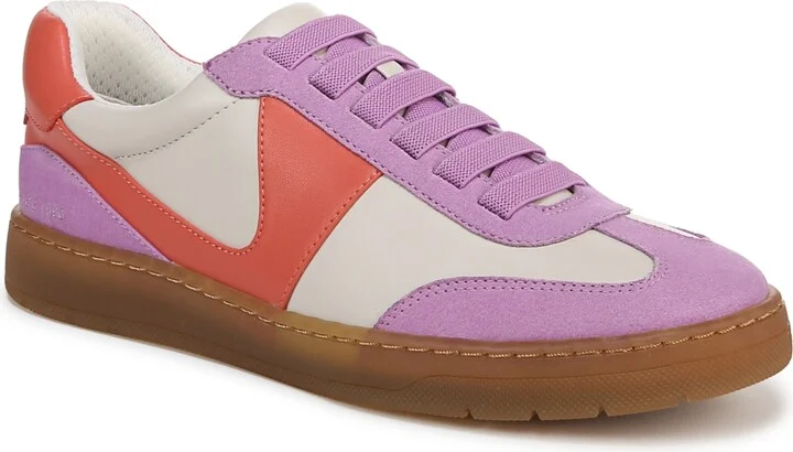 Viola Coral Purple Fabric,faux Leather