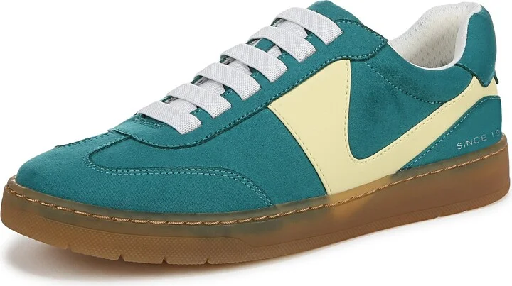 Franco Sarto Womens Ponti Sneaker Rimini Teal 6.5 M