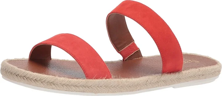 Franco Sarto Womens Posie Espadrille Slide Sandal Tangelo 8 M