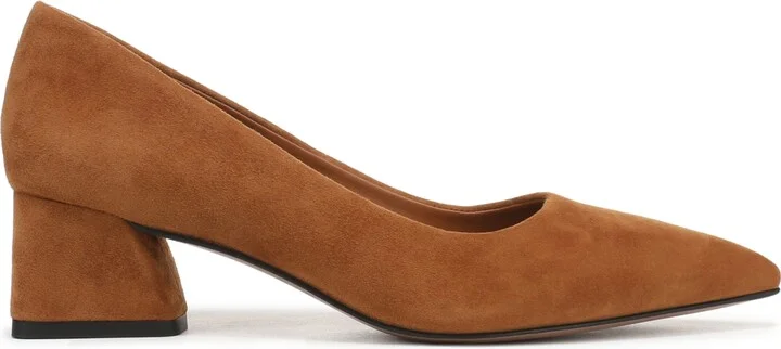 Franco Sarto Women's Racer Pointed Toe Block Heel Pumps - Image 6