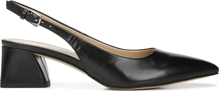 Franco Sarto Women's Racer Pointed Toe Block Heel Slingback Pumps - Image 10
