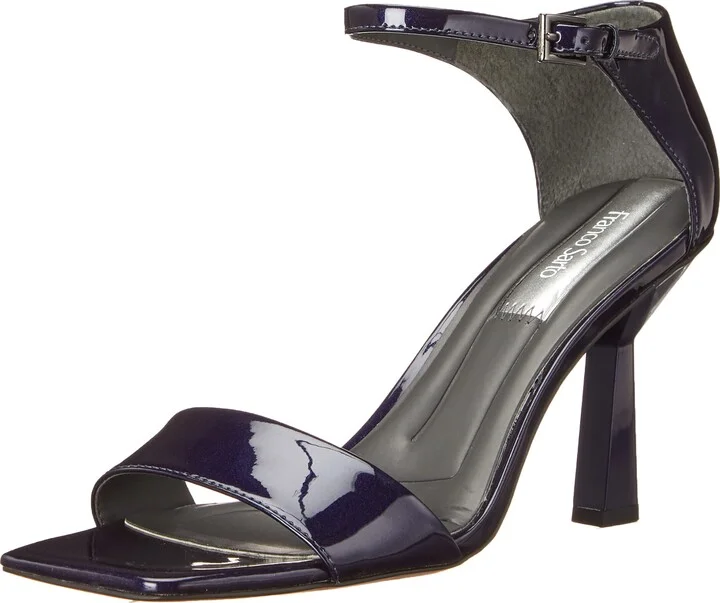 Franco Sarto Womens Remedy Dress Sandal Dark Blue 5 M