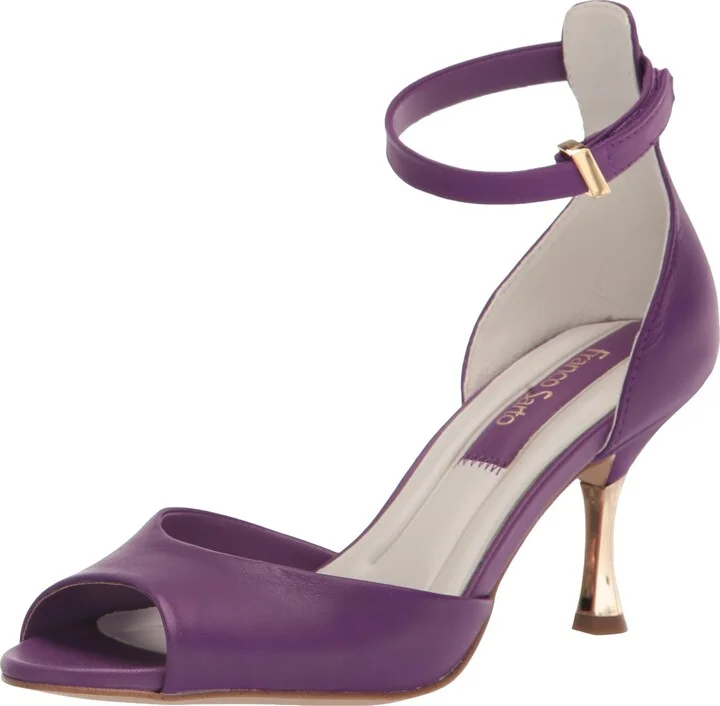 Violet Purple Leather