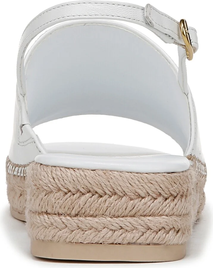 Franco Sarto Women's Rune Open Round Toe Slingback Espadrille Sandals - Image 4
