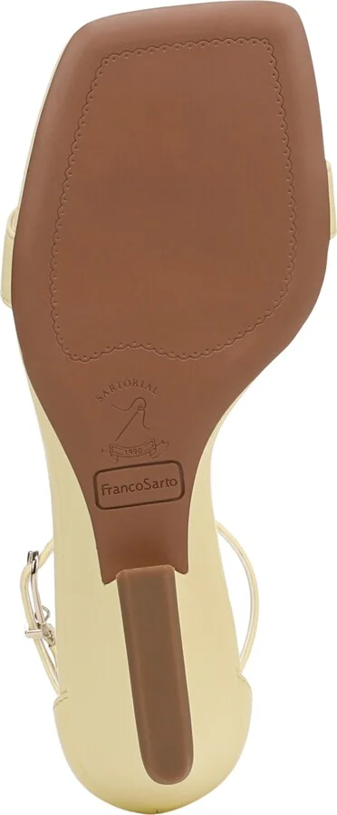 Franco Sarto Women's Sadie Open Square Toe Strappy Dress Sandals - Image 5