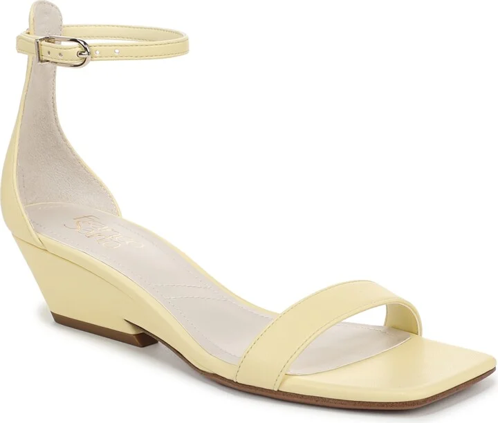 Franco Sarto Women's Sadie Open Square Toe Strappy Dress Sandals