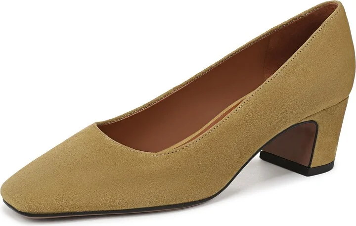 Mustard Brown Suede
