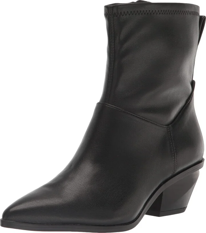 Black Faux Leather