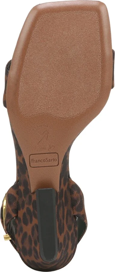 Franco Sarto Women's Savini Open Square Toe Ankle Strap Dress Sandals - Image 5