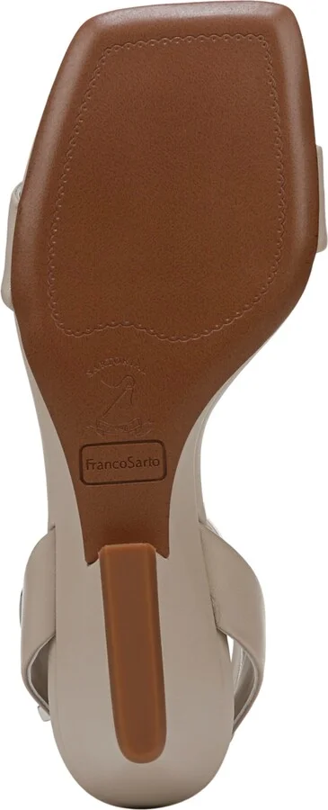 Franco Sarto Women's Savini Open Square Toe Ankle Strap Dress Sandals - Image 9