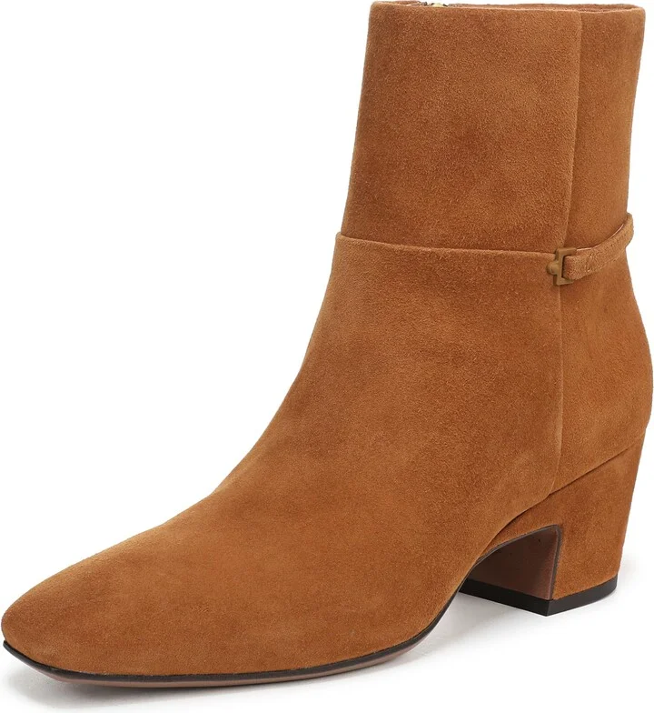 Saddle Brown Suede