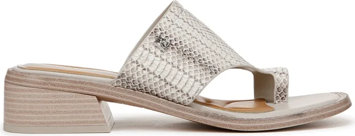 Franco Sarto Women's Sia Toe Loop Block Heel Slide Dress Sandals - Image 2