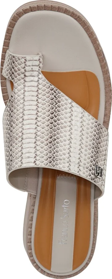 Franco Sarto Women's Sia Toe Loop Block Heel Slide Dress Sandals - Image 4