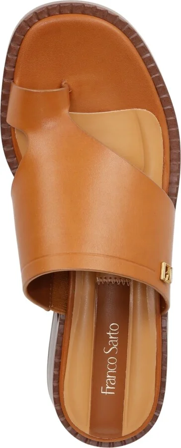 Franco Sarto Women's Sia Toe Loop Block Heel Slide Dress Sandals - Image 8