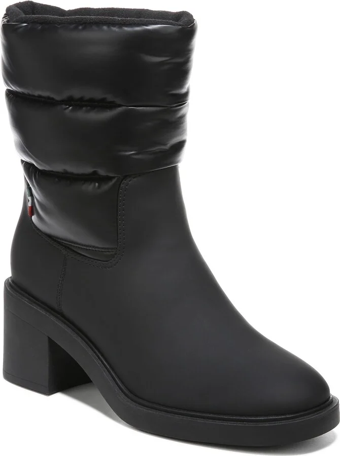 Franco Sarto Womens Snow Mid Shaft Boots Black 5.5 M