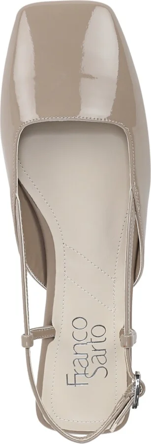 Franco Sarto Women's Tadella Square Toe Slingback Flats - Image 4