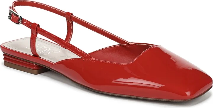 Red Patent Faux Leather