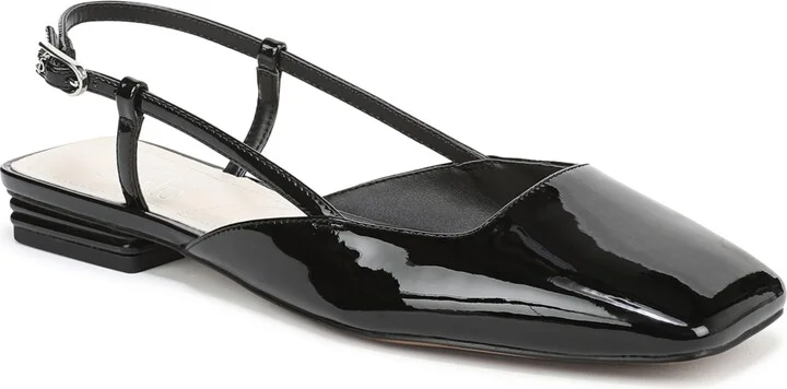 Black Patent Faux Leather