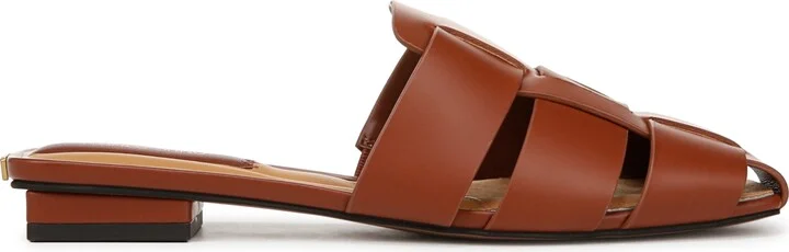 Franco Sarto Women's Tavana Fisherman Square Toe Flat Mules - Image 2