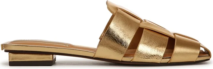 Franco Sarto Women's Tavana Fisherman Square Toe Flat Mules - Image 7