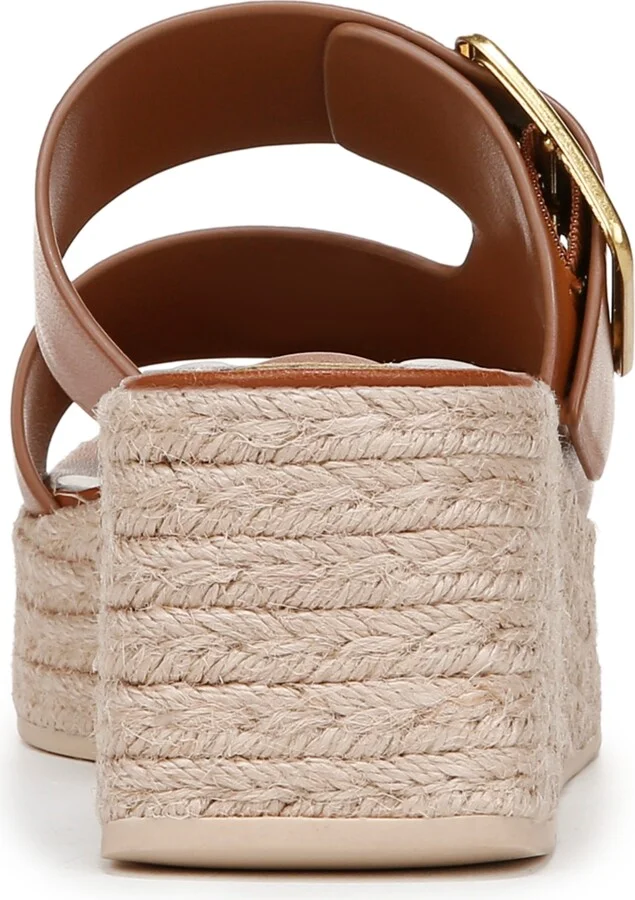 Franco Sarto Women's Taziana Open Square Toe Espadrille Slide Platform Sandals - Image 3