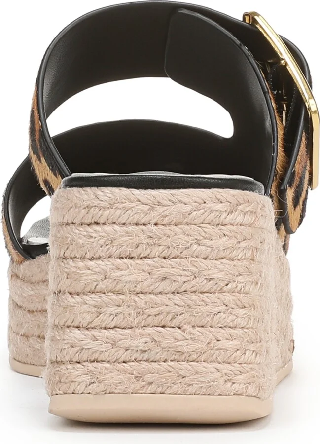 Franco Sarto Women's Taziana Open Square Toe Espadrille Slide Platform Sandals - Image 7