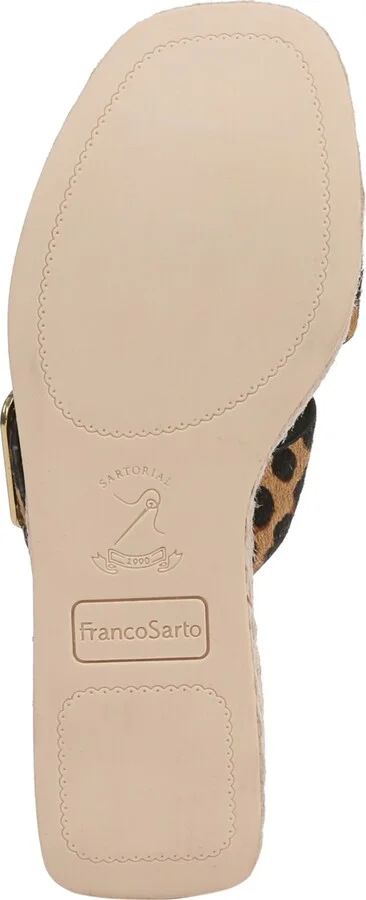 Franco Sarto Women's Taziana Open Square Toe Espadrille Slide Platform Sandals - Image 9