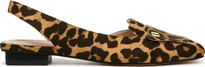 Franco Sarto Women's Teagan Square Toe Slingback Flats - Image 6