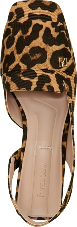 Franco Sarto Women's Teagan Square Toe Slingback Flats - Image 8