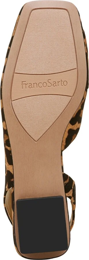 Franco Sarto Women's Teagan Square Toe Slingback Flats - Image 9