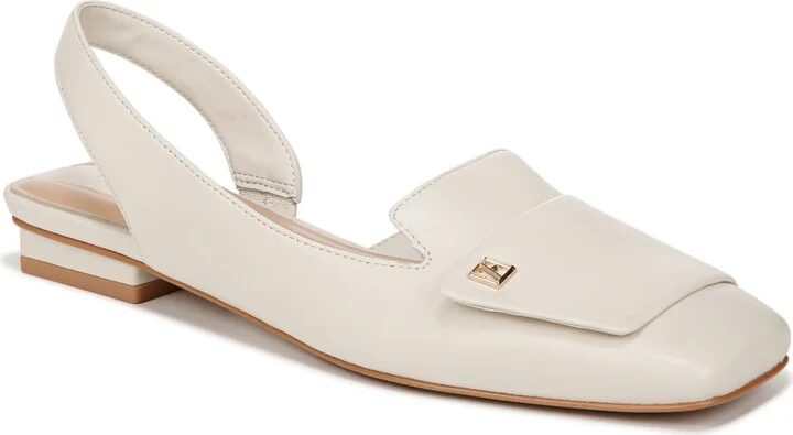 Franco Sarto Women's Teagan Square Toe Slingback Flats