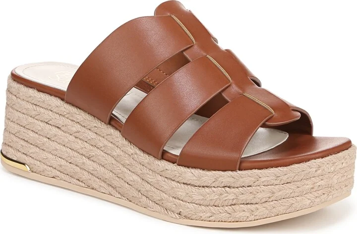 Cognac Brown Faux Leather