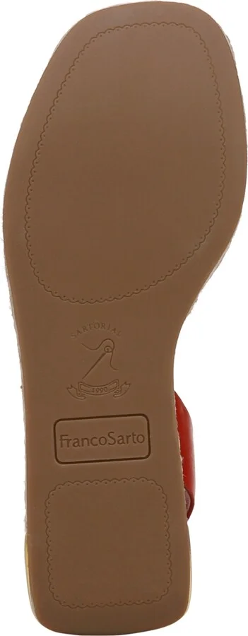 Franco Sarto Women's Tiffany Open Square Toe Espadrille Platform Sandals - Image 5