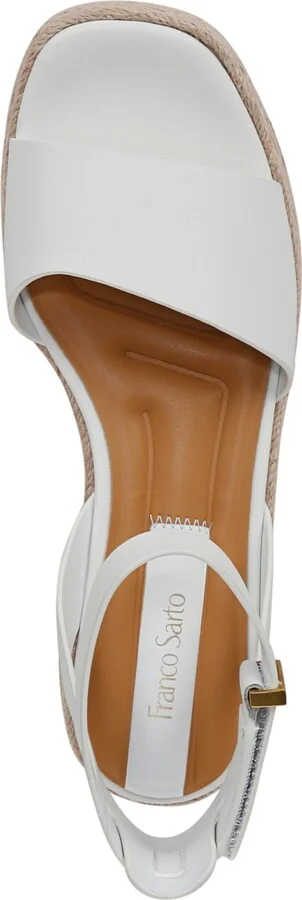Franco Sarto Women's Tiffany Open Square Toe Espadrille Platform Sandals - Image 8