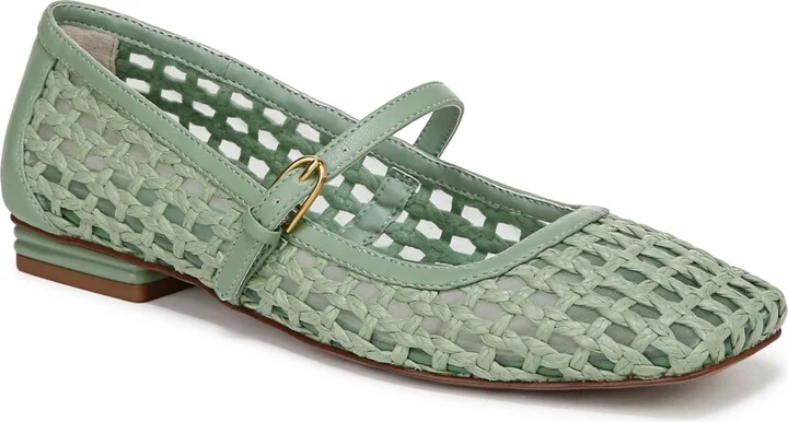 Franco Sarto Women's Tinsley 2 Square Toe Mary Jane Flats