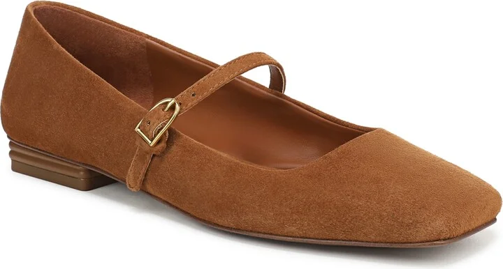 Saddle Tan Suede