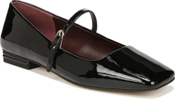 Black Faux Patent