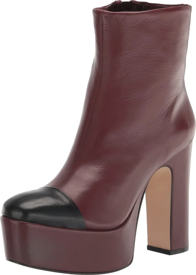Wine Red Leather