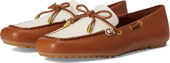 Franco Sarto Zepher Women's Shoes Tan/White : 5.5 M, Leather