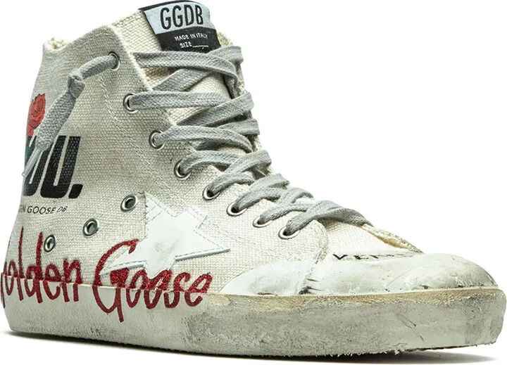 Francy "Beige/Red Rose" sneakers - Image 2