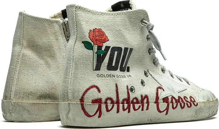 Francy "Beige/Red Rose" sneakers - Image 3