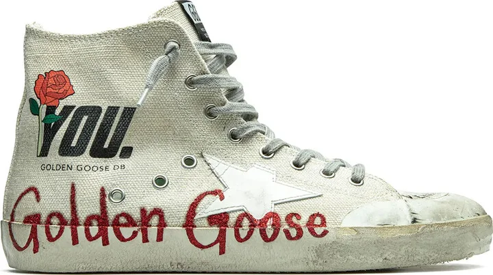 Francy "Beige/Red" sneakers