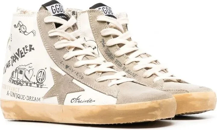 Francy Journey-print High-top Sneakers - Image 2