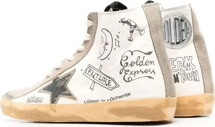 Francy Journey-print High-top Sneakers - Image 4