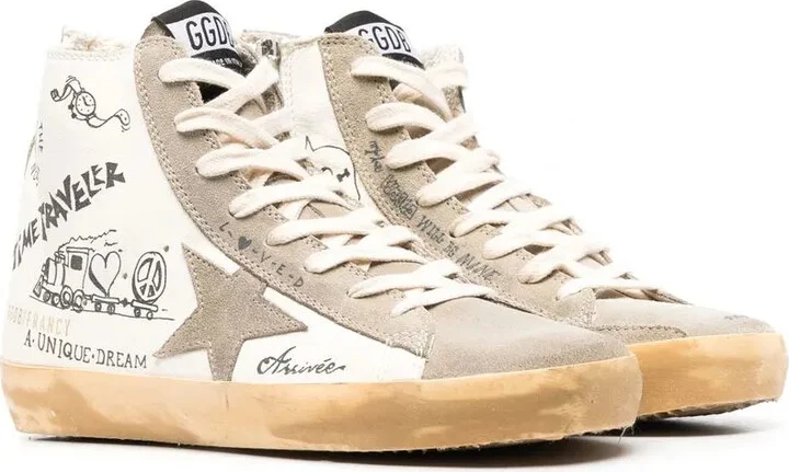 Francy Journey-print high-top sneakers - Image 2