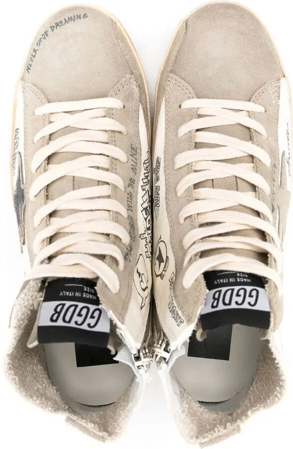 Francy Journey-print high-top sneakers - Image 4