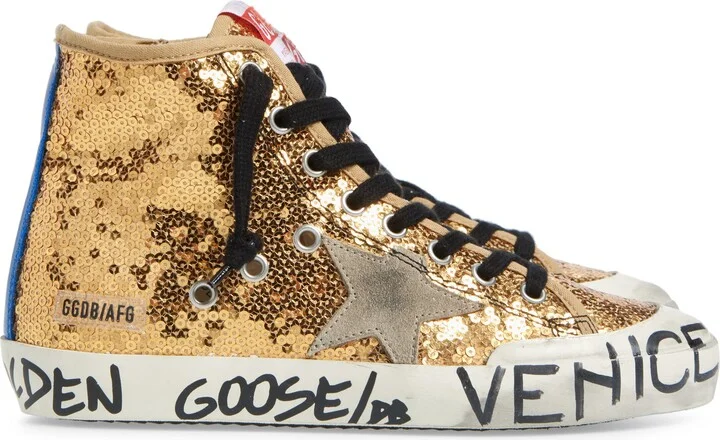 Francy Penstar Sequin High Top Sneaker - Image 3