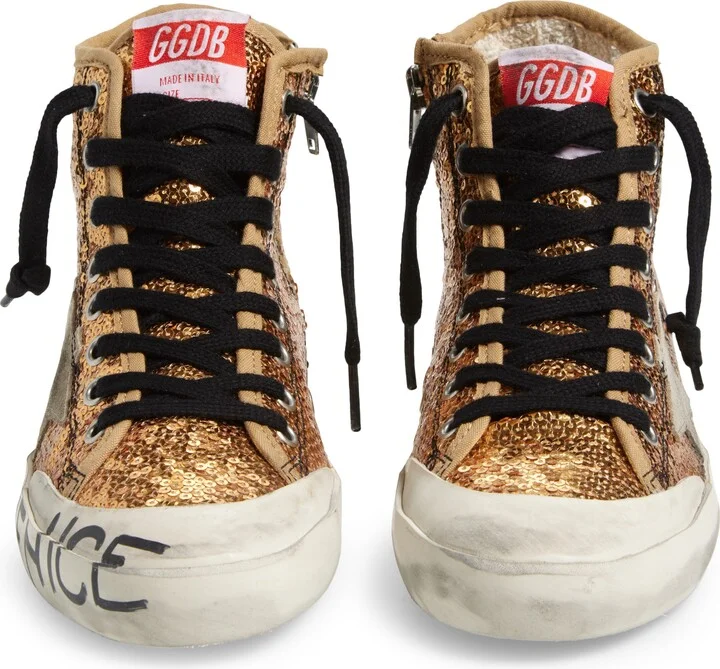 Francy Penstar Sequin High Top Sneaker - Image 4